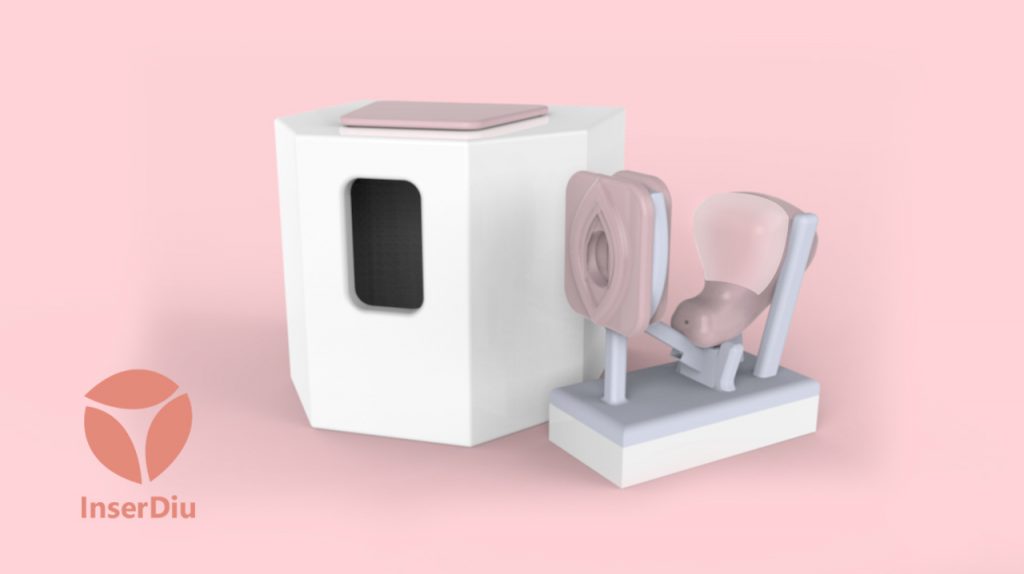 InserDIU: simulador para treinamento de inserção do dispositivo intrauterino DIU