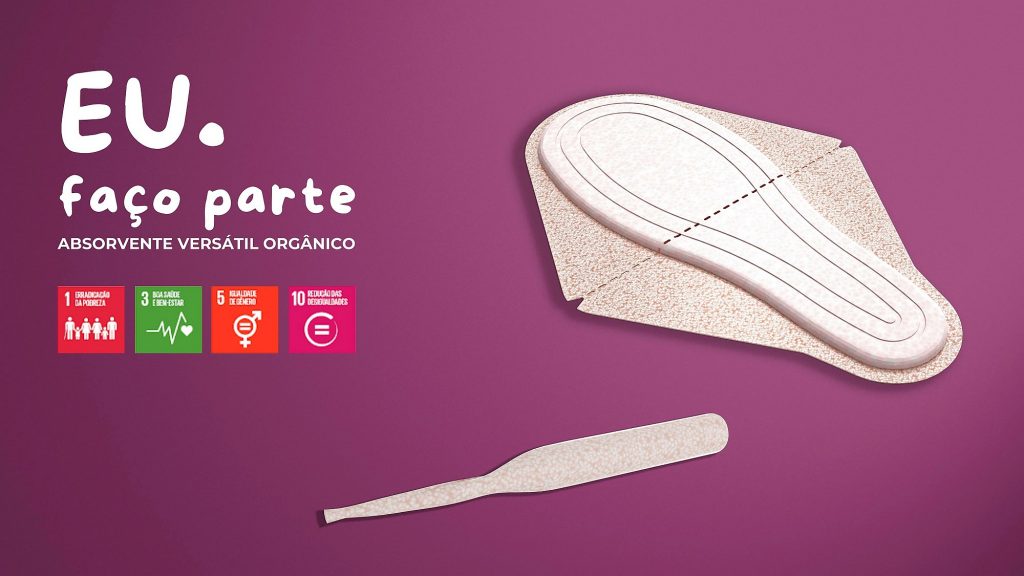 Eu. Faço Parte - Absorvente versátil orgânico